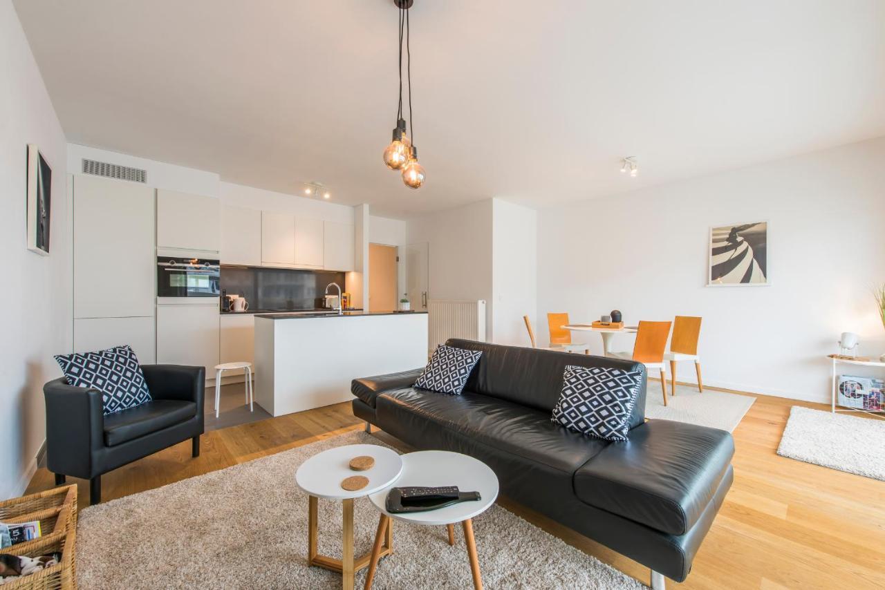 Modern Apartment With Terrace Near The Beach 오스텐드 외부 사진